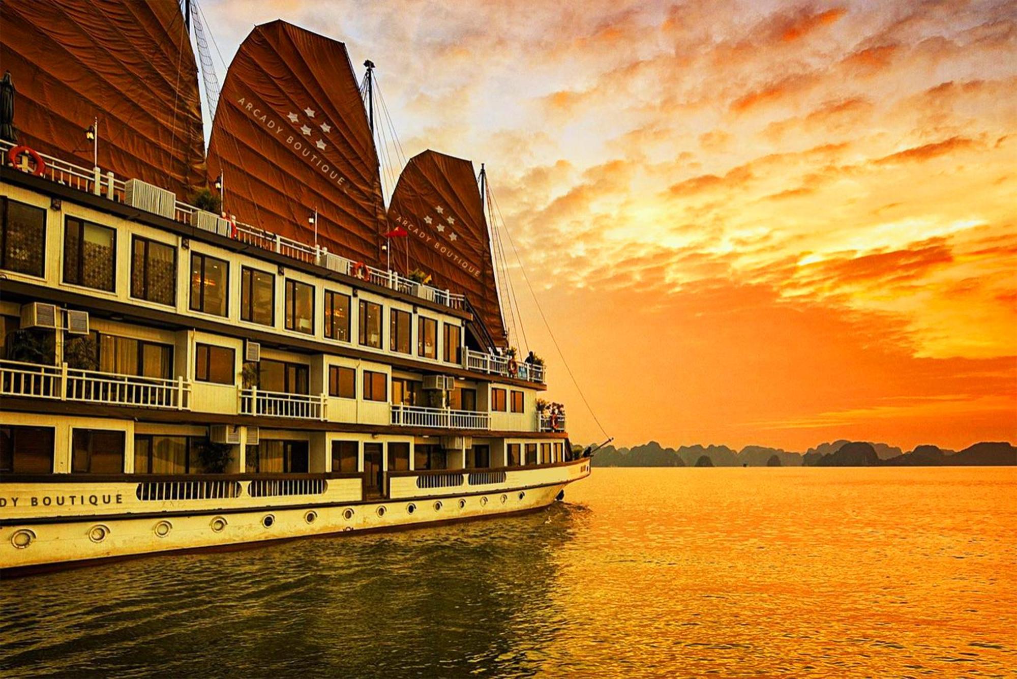 فندق Arcady Boutique Cruise ها لونغ المظهر الخارجي الصورة