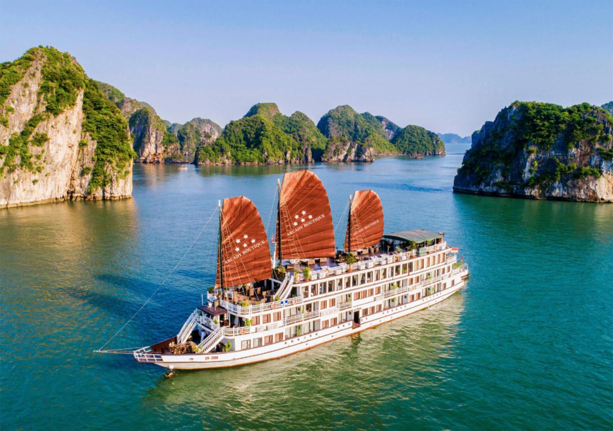 فندق Arcady Boutique Cruise ها لونغ المظهر الخارجي الصورة